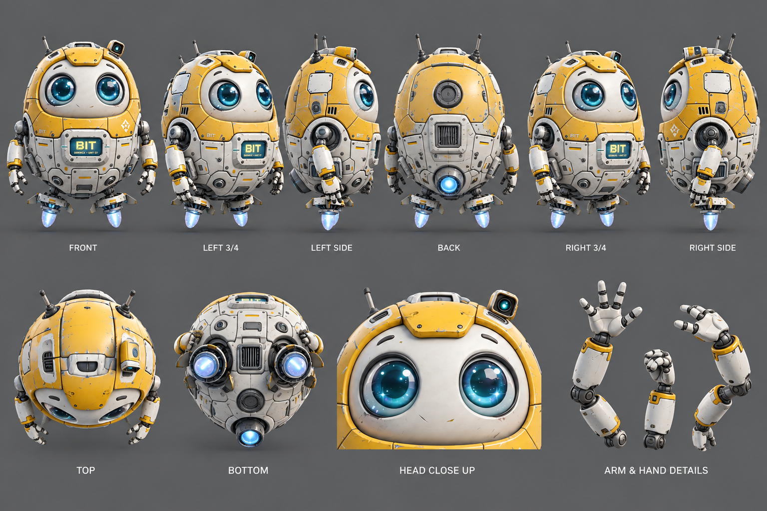 Bit robot turnaround
