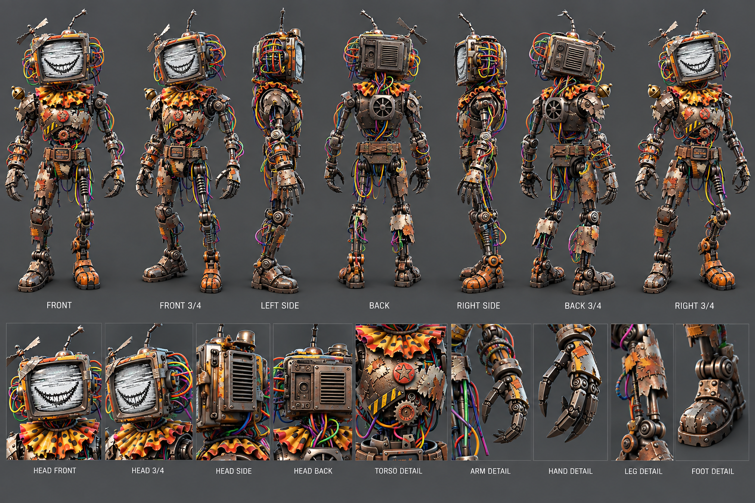 Glitch King turnaround