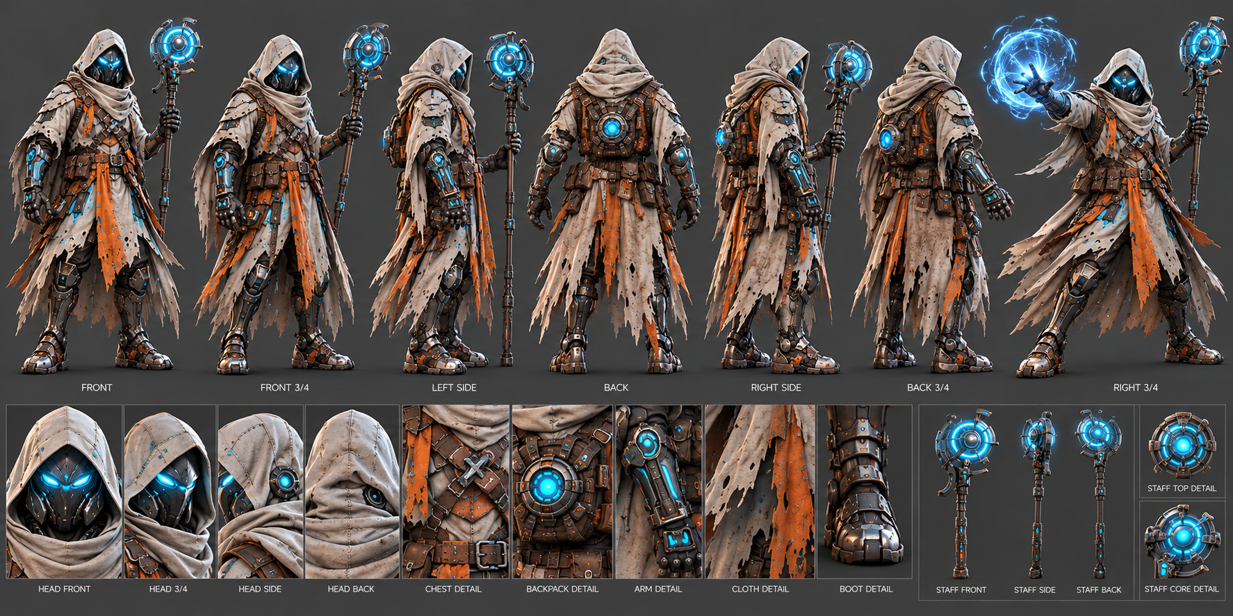 Mysticore character design